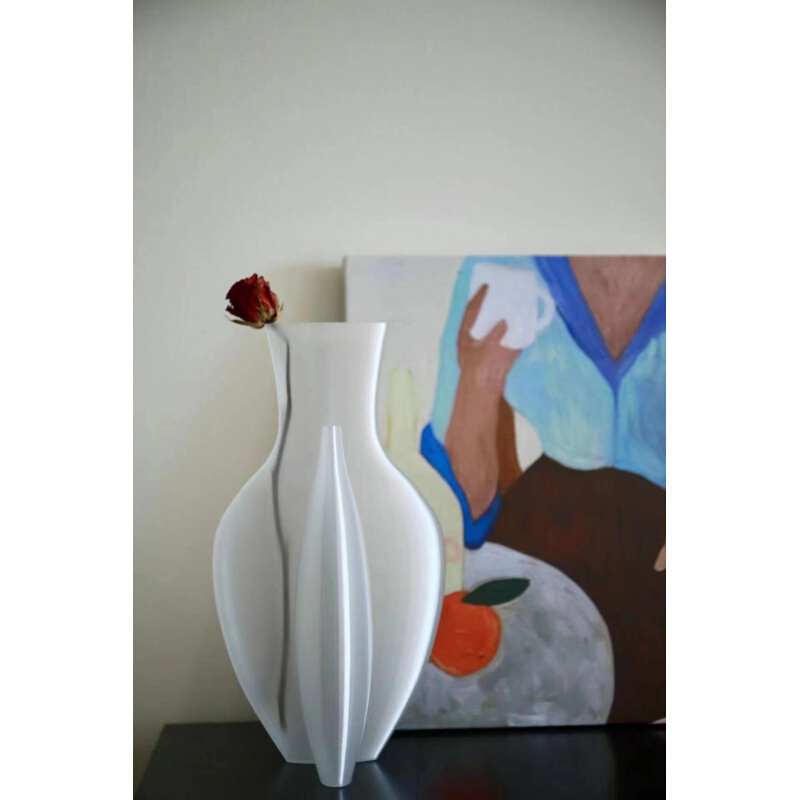 OSE/玫瑰在这里3d打印花瓶摆件客厅插花高级感艺术Argot - 图1