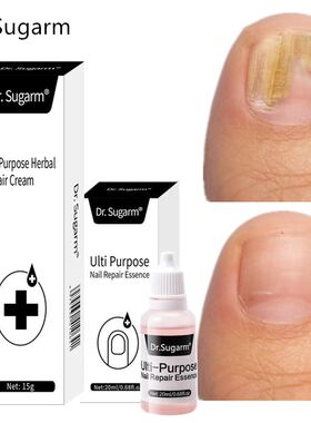 20ml Dr.Sugarm Nail Fungal Treatment Oil Feet Care Repair Es