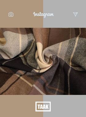 Pashmina Women Scarf Thick Warm Winter Plaid Scarf Shawl