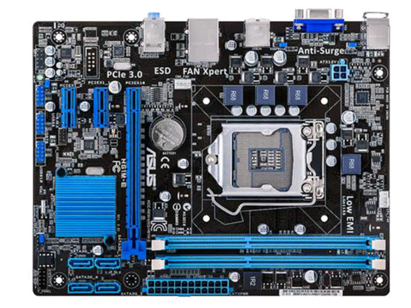 拆机技嘉华硕LGA1155针H61 P61 B75 Z68 Z77台式电脑主板一年包换 - 图3