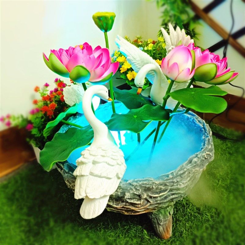 创意天鹅a盆水培花盆园林庭院阳台花圃摆件装饰多肉植物铜钱草花,淘宝优惠券,粉丝福利购,淘宝优惠卷