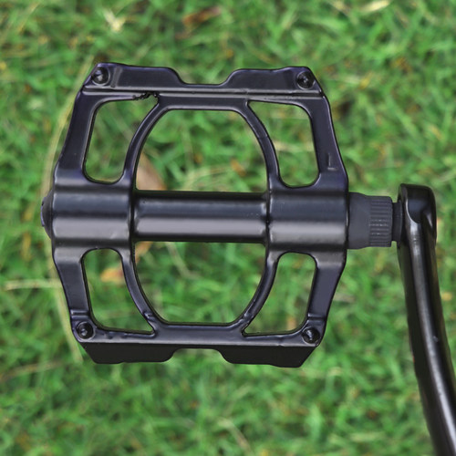 自行车脚踏板DU轴承铝合金脚踏山地车公路车防滑脚蹬单车配件 - 图2