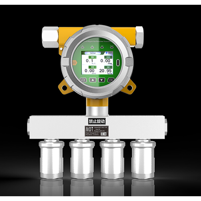 在线式气体分析仪JA500四合一固定式气体仪二合一气体报警仪-图1