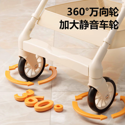 njord尼约德遛娃神器轻便折叠2025新款宝宝儿童可坐躺口袋手推车 - 图2