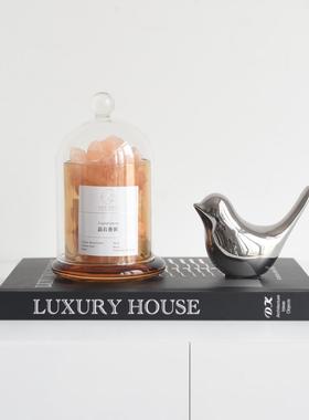 现代高级感样板间酒柜艺术陈列家居装饰品摆件设计师小众高档摆设