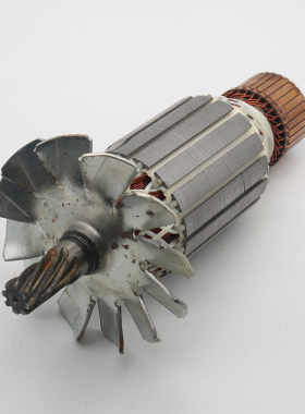 伦达355/350切割机转子定子355/350型材机8齿转子 伦达350转子8齿
