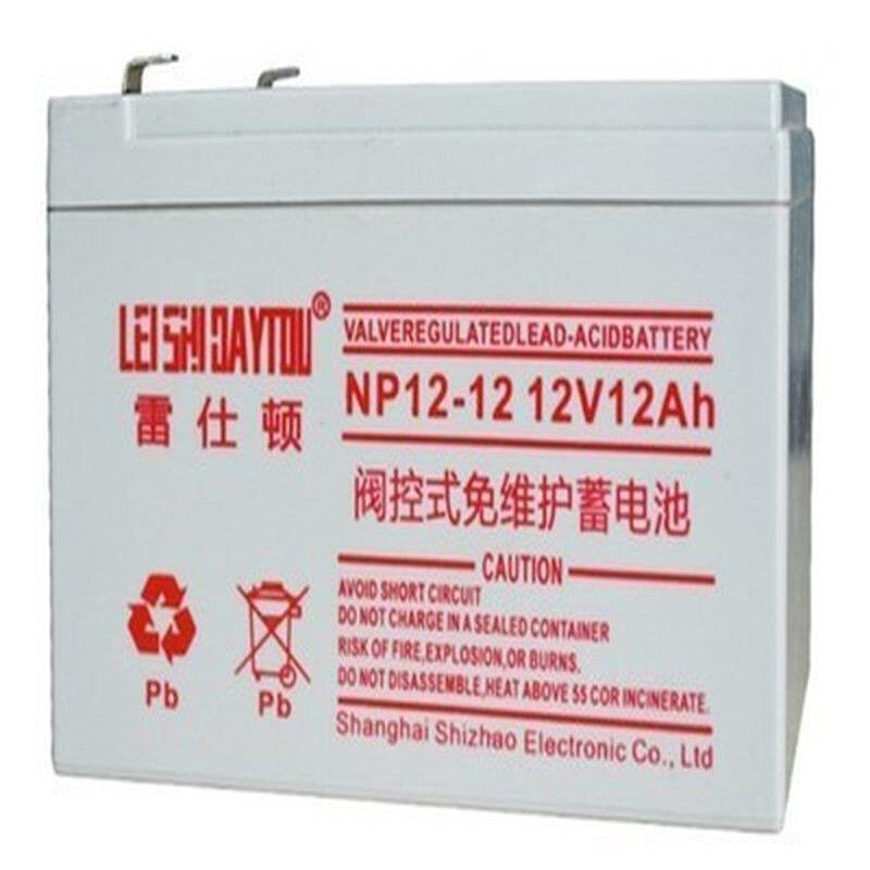 雷仕顿蓄电池NP40-12免维护12V40AH铅酸直流屏消防柜通讯应急电源-图0