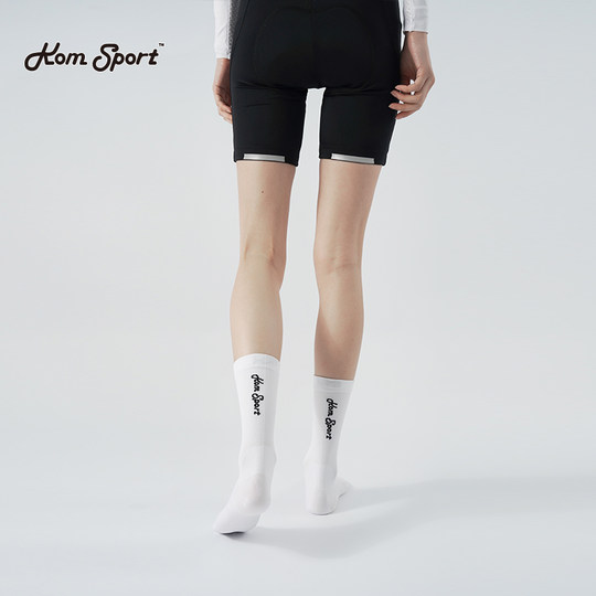 Велосипедные носки KOM, дорожные велосипедные мужские и женские быстросохнущие, впитывающие пот носки, сетчатые дышащие антибактериальные велосипедные носки, спортивные носки