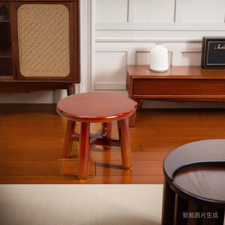 实木矮凳家用客厅圆凳沙发凳茶几圆凳换鞋凳儿童板凳垫脚凳小木凳,淘宝优惠券,粉丝福利购,淘宝优惠卷