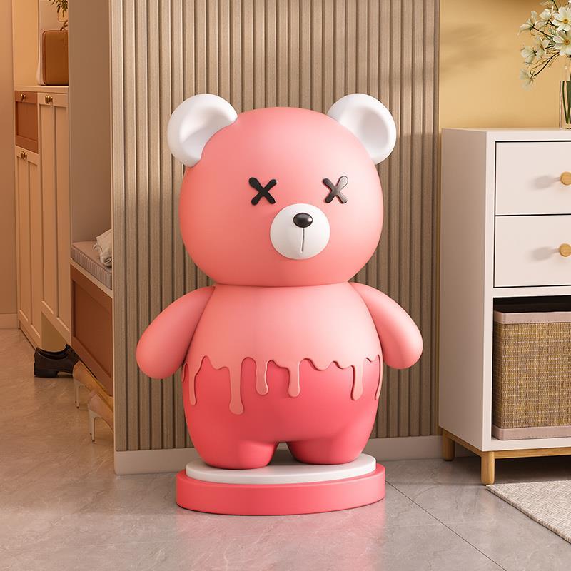 2024新款暴力熊客厅摆件落地电视柜沙发旁家居装饰品乔迁开业礼品 - 图3