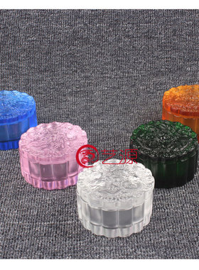 琉璃双龙戏珠首饰盒月饼家居饰品闺蜜朋H友生日新婚结婚情人节礼