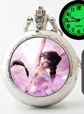 定制图案斗罗大陆夜光怀表项链小舞唐三复古男女学生情侣手表挂表