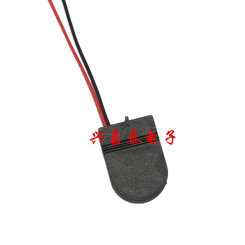 单粒CR2032纽扣电池盒 装一颗电池3V 一节扁P型翻盖 带开关电池座 - 图1