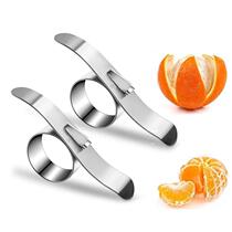 Stainless Steel Open Orange Instrumental Ring Exfoliator Open Orange Track Snail Sharpened Orange Peel Pomegranate Peel