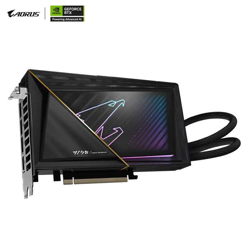 技嘉RTX5080 水雕 XTREME WATERFORCE 16G 360水冷4K显卡 DLSS4 - 图2