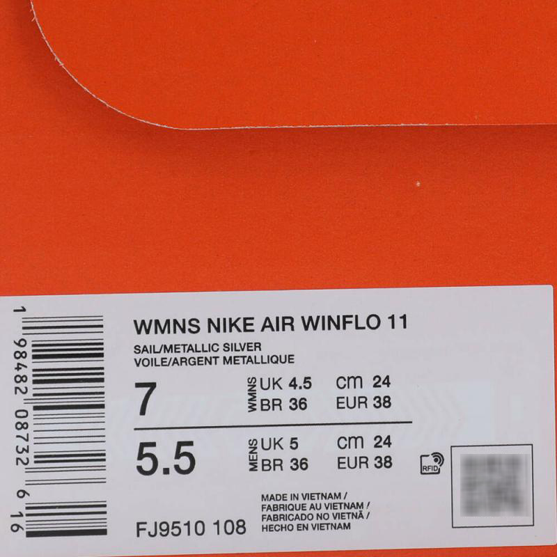 NIKE耐克女子WMNS NIKE AIR WINFLO 11运动训练跑步鞋FJ9510-108 - 图3