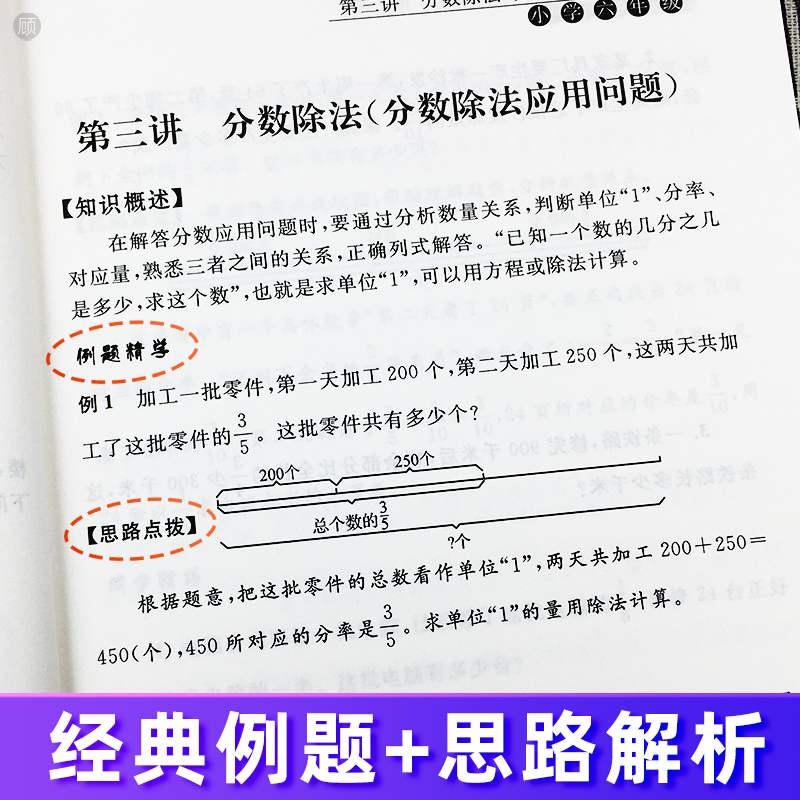 2024同步奥数培优一二三四五六年级上册下册人教北师江苏版 小学生奥数举一反三数学思维训练从课本到奥数教材同步练习题奥林匹克 - 图1