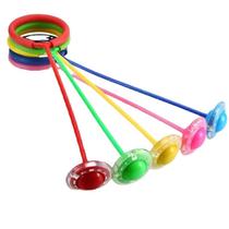 QQ Dazzle Dancing Sparkling Children Flash Jump Ball Glowing Dancing Balls Fitness Jump Ball Single Leg Luminous Toy