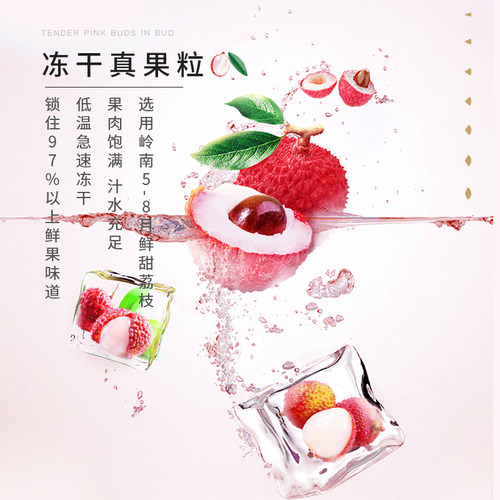 CHALI 荔枝红茶荔枝果干红茶袋泡茶水果花果粒茶里公司出品花茶 - 图2