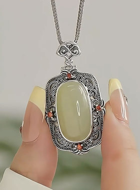 青云直上925银女可打开香囊项链