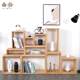 Xishi lattice storage rack solid wood storage cabinet storage rack Living room free combination book shelf floor display rack