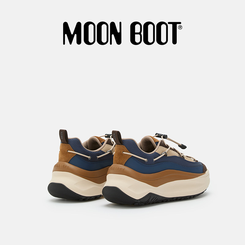 Moon Boot新款男女同款蓝色/棕色MOON247时尚运动休闲鞋