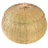 Бамбуковый чайный танк домашний циркулярный хранение с крышкой корзина для яиц Go Box Bamboo Baske Creative Pumpkin Bamboo Products