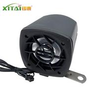 Electric car motorcycle built in small sound with low sound cannons motorcycle Bluetooth sound 12