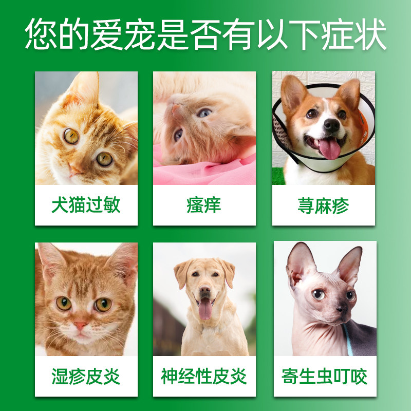 宠物马来酸氯苯那敏片猫咪狗狗止痒药瘙痒湿疹皮肤病过敏性皮炎药,淘宝优惠券,粉丝福利购,淘宝优惠卷