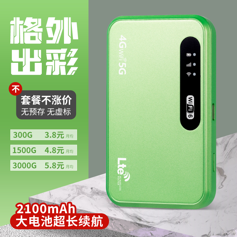 随身wifi无线网络2024新款便携式家用车载户外智能5g移动wi-fi6全国联网热点三网通用免插卡无限流量适用华为 - 图3