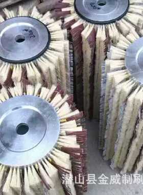 厂家直供机械剑麻毛刷辊 家具底漆抛光刷 木业砂光机毛刷辊可定制