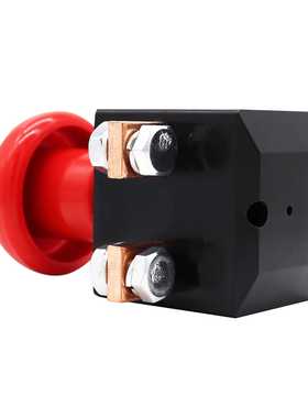 KKA库客安电动新能源汽车叉车紧急断电开关250A红色蘑菇头