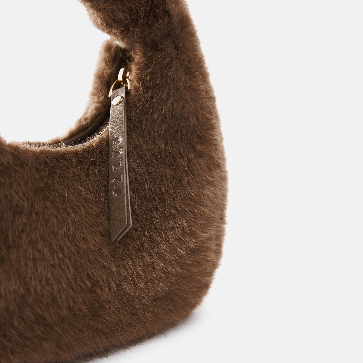 SALT.P可颜 咖色慵懒毛绒绒可爱手提包斜挎包,淘宝优惠券,粉丝福利购,淘宝优惠卷