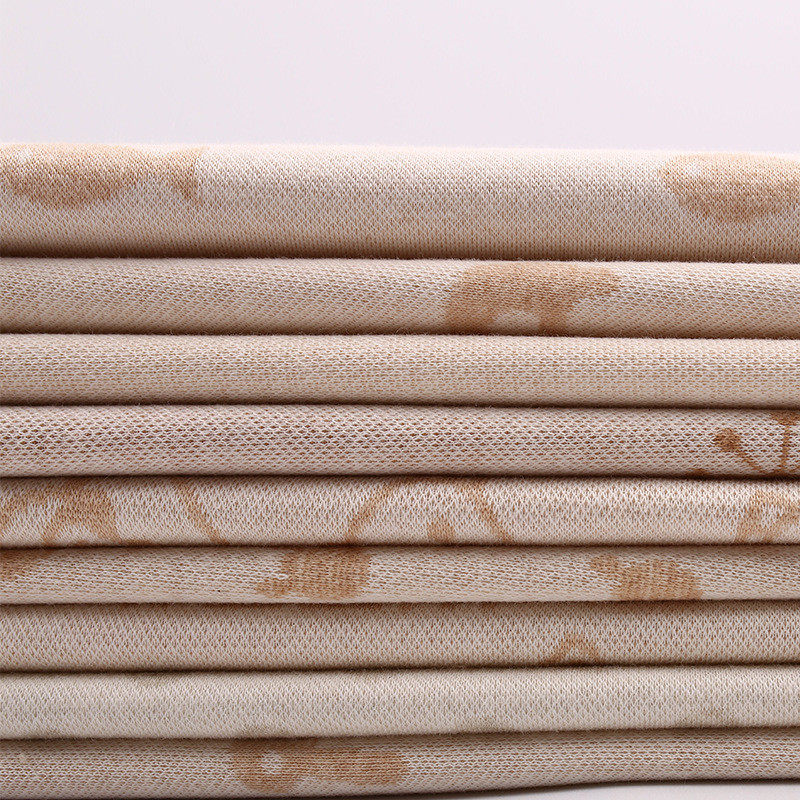 彩棉提花婴童面料 薄款防滑隔尿垫婴童床品用布底部TPU覆膜防滑,淘宝优惠券,粉丝福利购,淘宝优惠卷