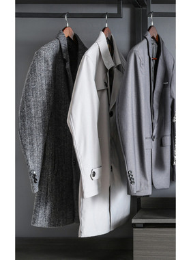 现代男士衣帽间样板间衣柜衣服模特架道具饰品展厅摆件现代简约