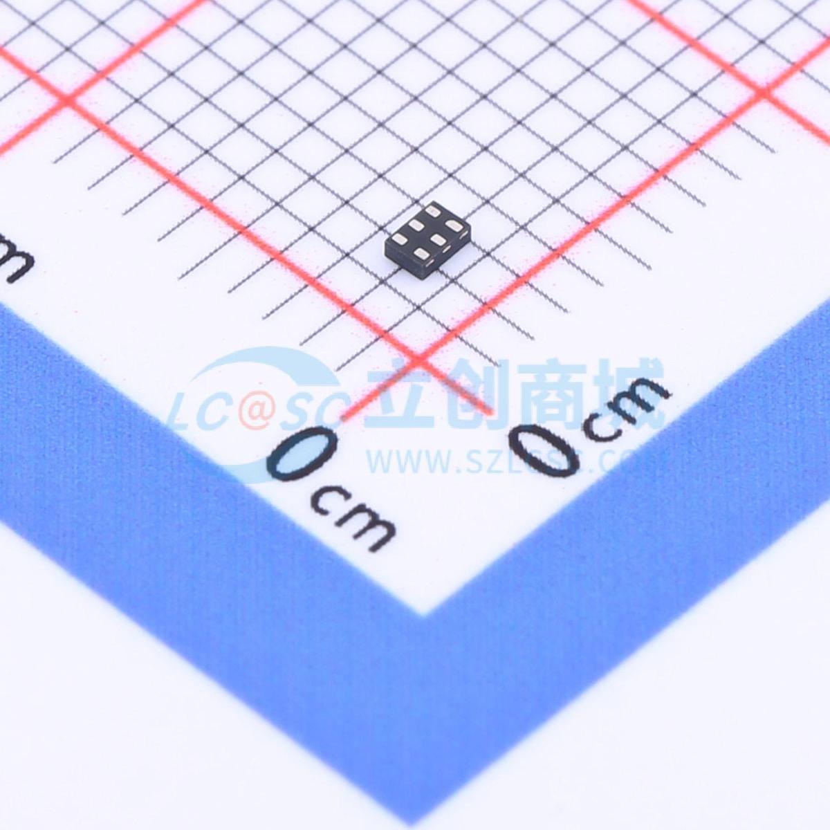 TVS/ESD管 PRTR5V0U2F SON-6(1x1.5) TECH PUBLIC(台舟) - 图0