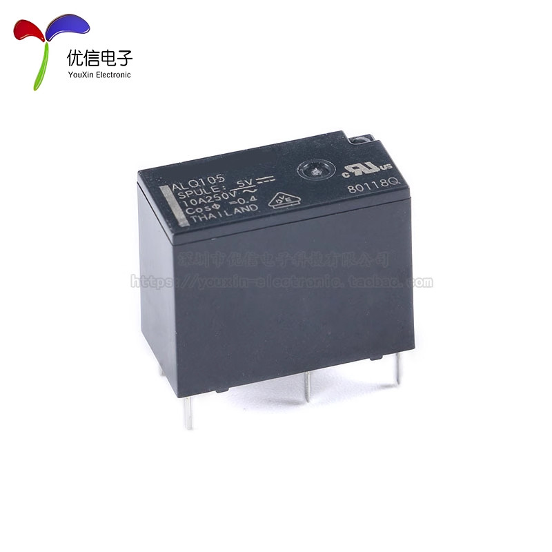 原装正品 继电器 ALQ105 ALQ112 ALQ124 一开一闭 10A 5脚 - 图0