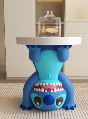 2024新款史迪仔边几客厅茶几可移动茶几小桌子落地床头柜装饰摆件