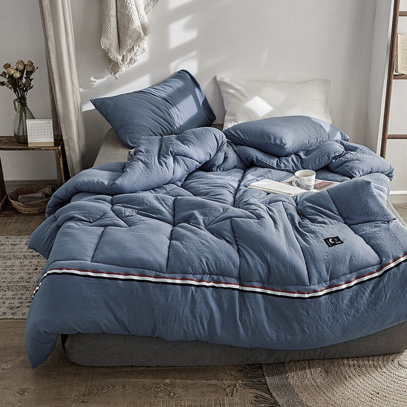 日式水洗棉空调被夏凉被薄被子春秋加厚保暖棉被冬被单人学生夏被,淘宝优惠券,粉丝福利购,淘宝优惠卷