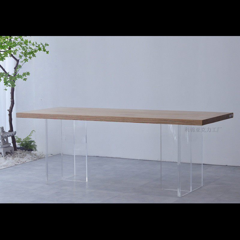 亚克力桌脚亚克力悬浮桌腿柜书桌茶几实木大板岩沙发树脂水晶岛台,淘宝优惠券,粉丝福利购,淘宝优惠卷