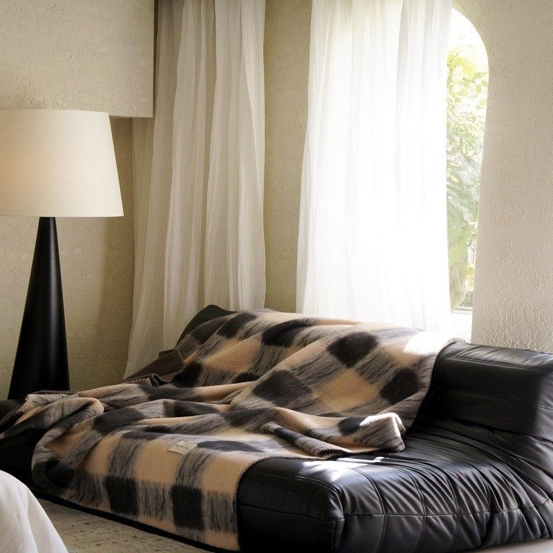 秋冬新款仿生羊绒毛毯时尚绒毯毯办公室午睡毯可水洗保暖休闲批发,淘宝优惠券,粉丝福利购,淘宝优惠卷