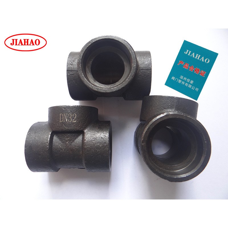 GB/T14383 ST(S)碳钢插入焊接式承插焊三通 ST(R)承插焊异径三通 - 图1