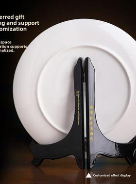 莲花心经挂盘禅宗莲花装饰品佛堂客厅办公室装饰乔迁礼品礼品