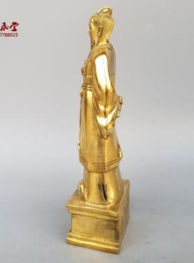 铜医圣扁鹊铜雕古代神医扁鹊铜像送医礼品定做桌面摆件工艺品铜器