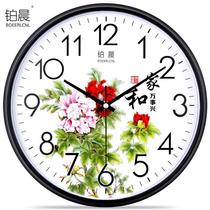 Fashion Modern Hanging clock Living room Bedroom hanging table mute clock Cartoon hanging bell minimalist clock Creative quartz clock