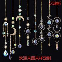 Color crystal Catcher Hang Accessories Copper Accessories Add Crystal Gardening Pendant Pendants New