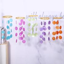 New Color Mirror Bebe Shell Wind Bells Hanging Accessories Folk Hangover Pendant Creative Kindergarten Photo Shoot