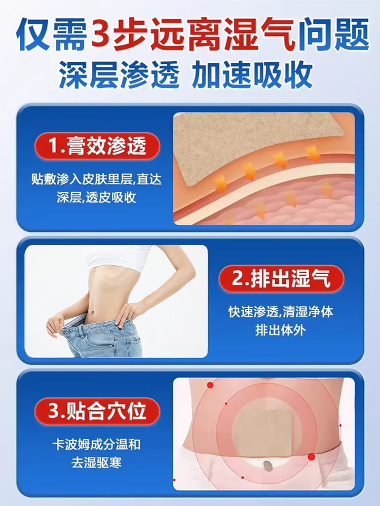 【探源本草】祛湿排毒贴排体内湿寒去湿贴虚胖油腻体乏犯困 - 图3