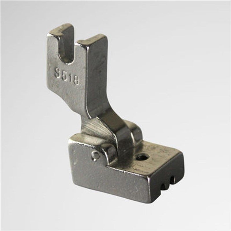 平车全钢隐形拉链压脚 平缝机上隐型拉链压脚S518N工业缝纫机配件,淘宝优惠券,粉丝福利购,淘宝优惠卷