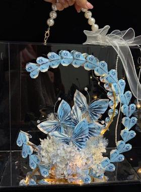 网红月亮有钱花diy创意女神节自制礼盒材料包压克力盒送女友闺蜜